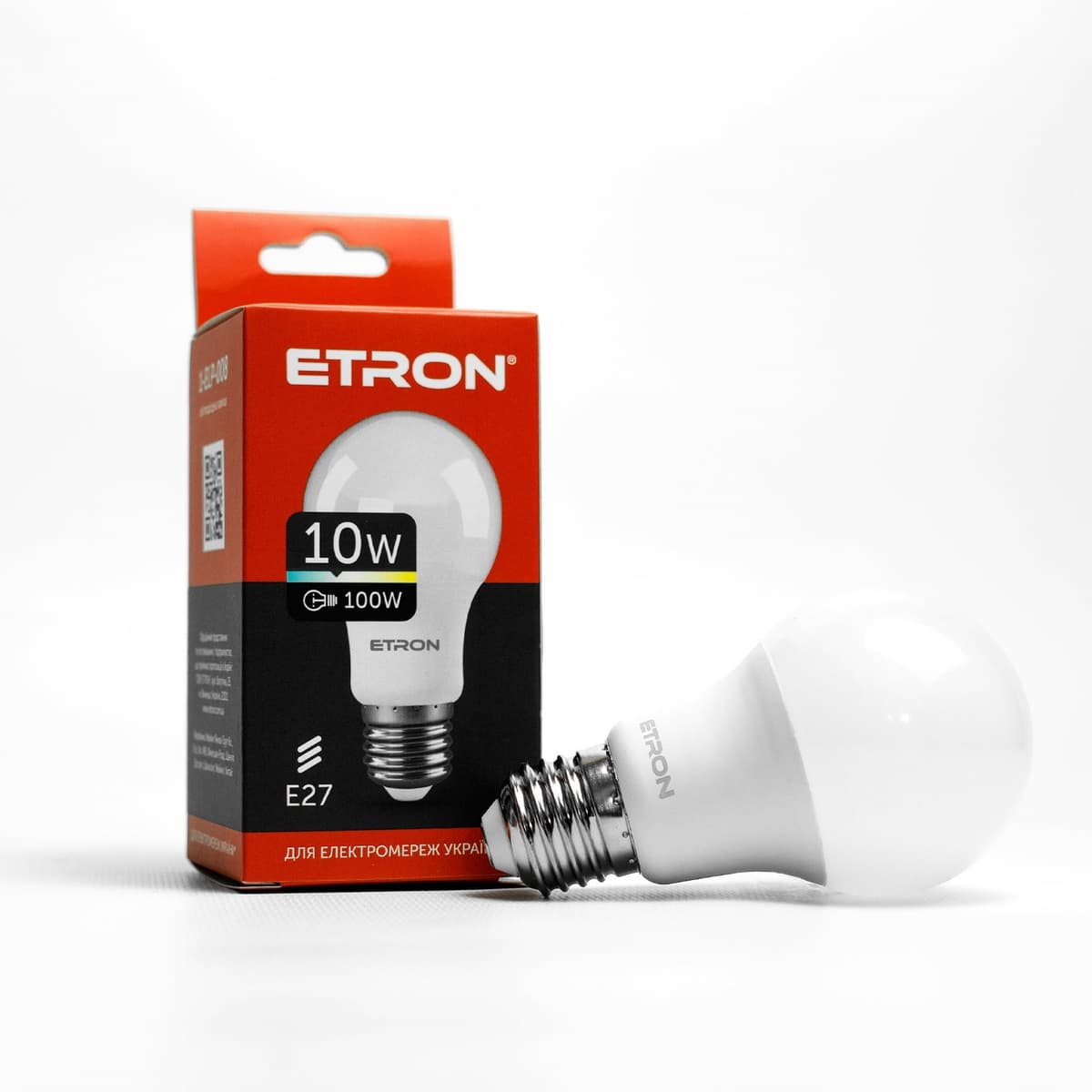 Лампа "Etron Light Power" LED 1-ELP-008 A60 10Вт 4000-4200K Е27 — купити | Канцелярський Сад