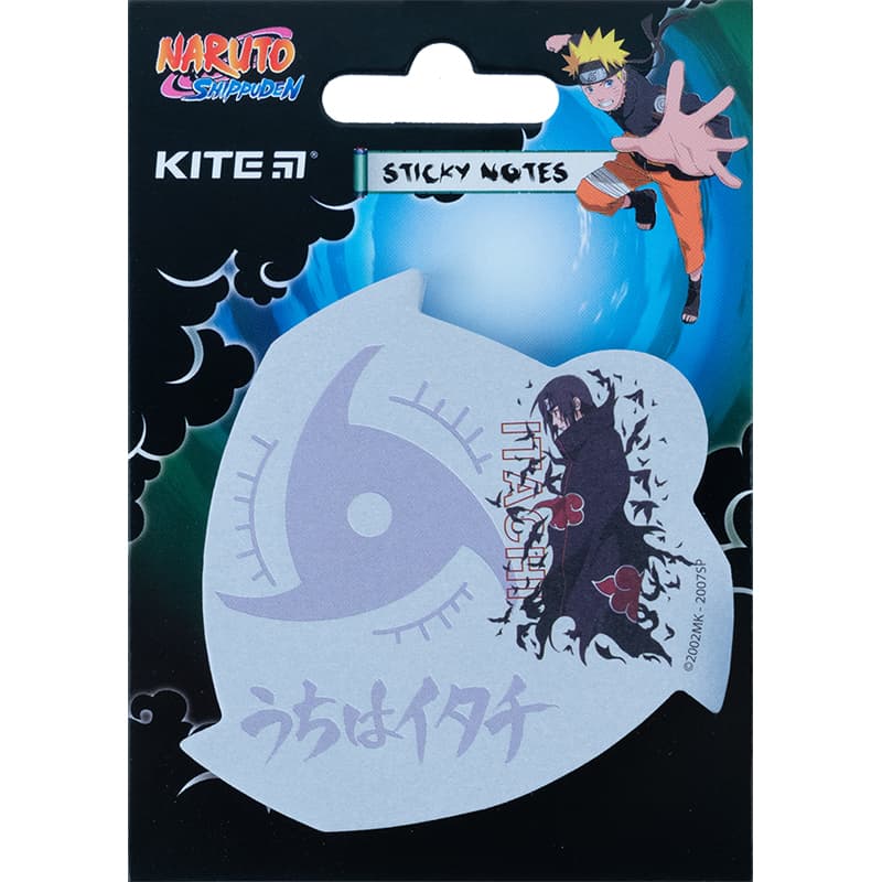 Блок/зам. липк. краєм 70х70мм 50арк. "Kite" Naruto №NR23-298-1 — купити | Канцелярський Сад