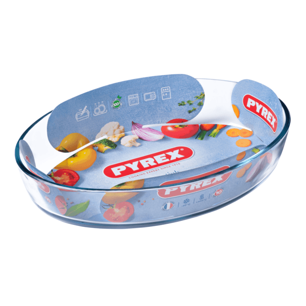 Форма для випічки "Pyrex Essentials" 30х21х6см 2л скло овал. №345B000/7644/16977 — купити | Канцелярський Сад