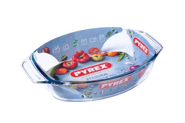 Форма для випічки "Pyrex Irresistible" 35х24х6см 2,8л скло овал. №411B000/7646/00011 — купити | Канцелярський Сад