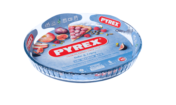 Форма для запікання "Pyrex" 28см скло кругла №813B000/8046/0766 — купити | Канцелярський Сад