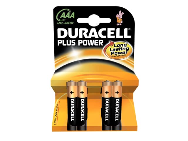 Батарейки Duracell LR-03/блістер 4шт — купити | Канцелярський Сад