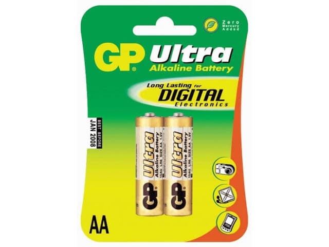 Батарейки GP Ultra 24AU-2UE2 LR-03/блістер 2шт — купити | Канцелярський Сад