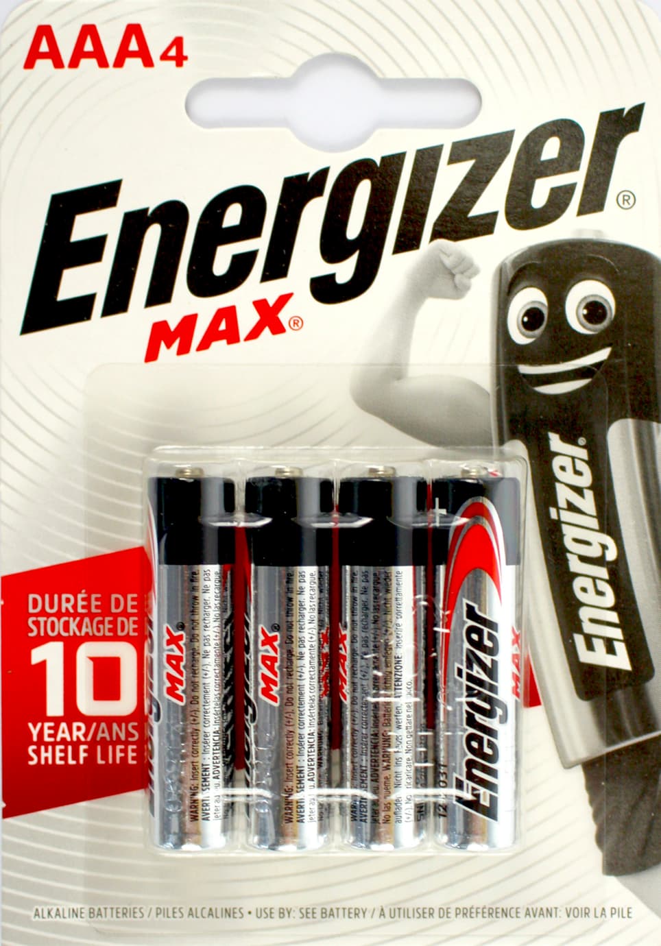 Батарейки Energizer Max LR-03/блістер 4шт — купити | Канцелярський Сад