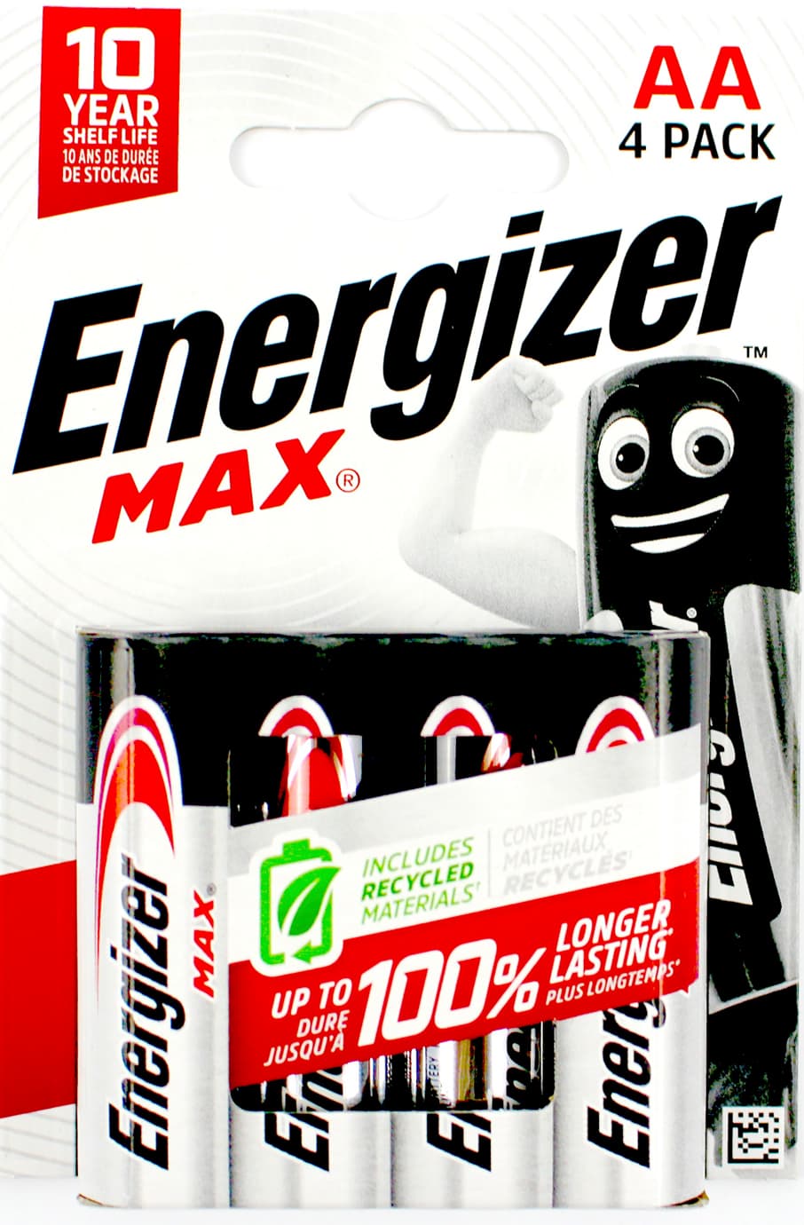 Батарейки Energizer Max LR-06/блістер 4шт — купити | Канцелярський Сад