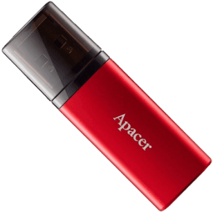 Флеш-пам`ять 256GB "Apacer" AH25B USB3.2 red №9274 — купити | Канцелярський Сад
