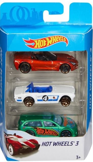 Набір автомобілів 3шт №K5904/Hot Wheels — купити | Канцелярський Сад