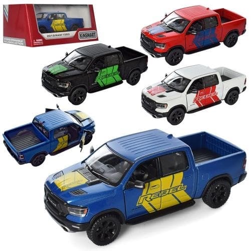 Машина метал. "Kinsmart" Dodge RAM 1500 2019,в кор-ці,16х8х7см №KT5413WF — купити | Канцелярський Сад