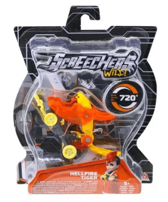 Машина-трансформер "Screechers Wild! S 4 LO - Хелфаєр Тайгер" №EU685002/КіддіСвіт — купити | Канцелярський Сад