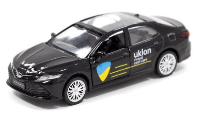 Автомодель "Technodriver" TOYOTA CAMRY UKLON чорна №250292/КіддіСвіт — купити | Канцелярський Сад