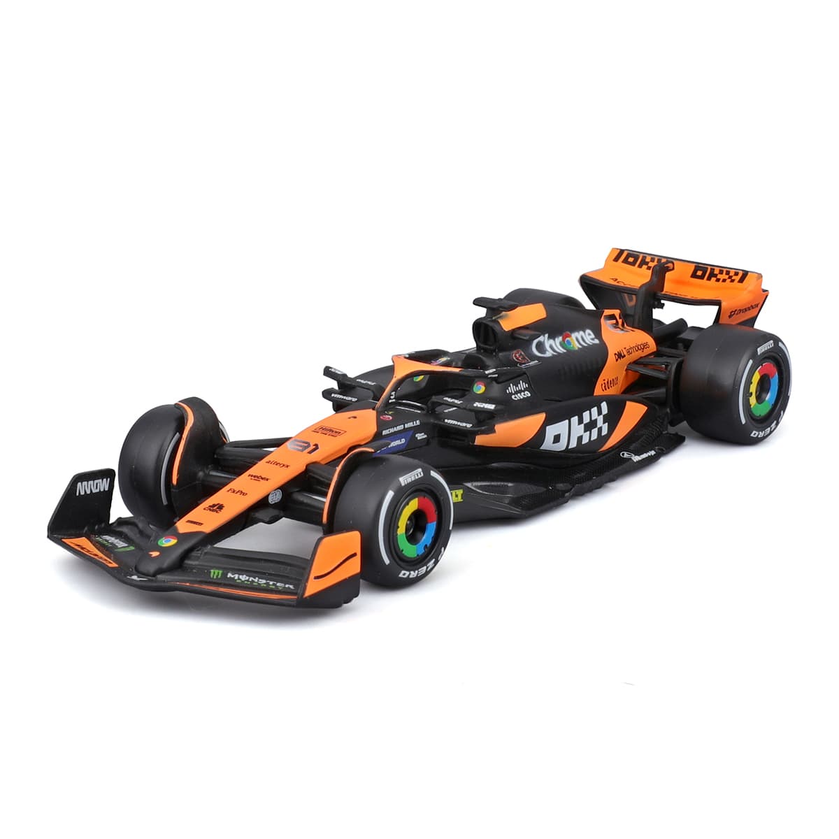 Автомодель "Bburago" MCLaren MCL38 (1:43) №18-38214/КіддіСвіт — купити | Канцелярський Сад