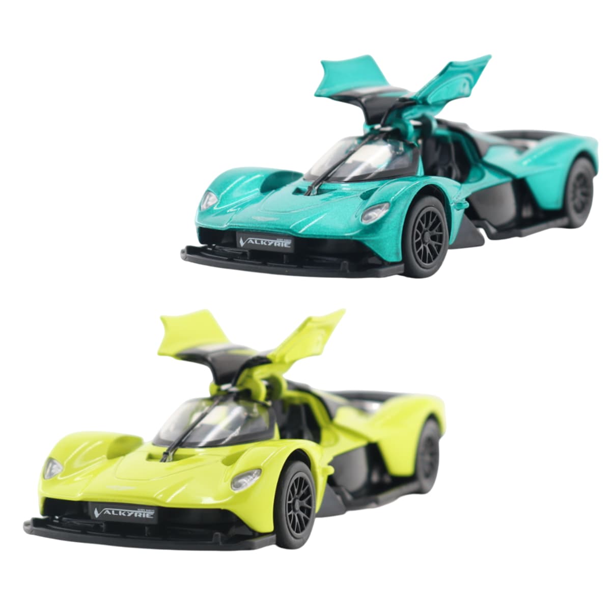 Автомодель "Technodriver" Aston Martin Valkyrie зелений,жовтий №250951/КіддіСвіт — купити | Канцелярський Сад