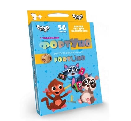 Гра "ФортУно" розвиваюча №UF-01-01U/DankoToys — купити | Канцелярський Сад