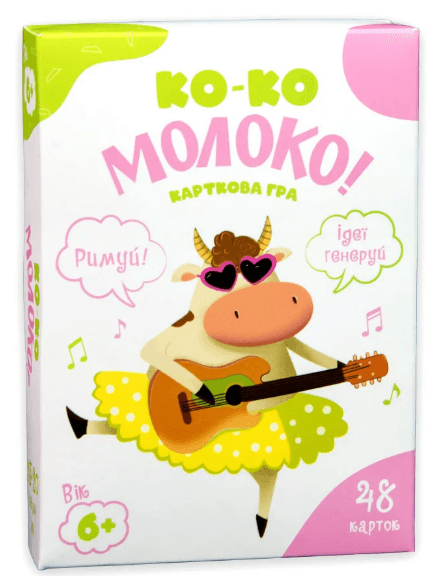 Гра "Ко-Ко. Молоко" №30386/Strateg — купити | Канцелярський Сад
