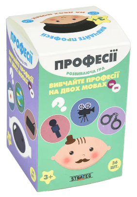 Гра "Професії" в кор-ці №30773/Strateg — купити | Канцелярський Сад
