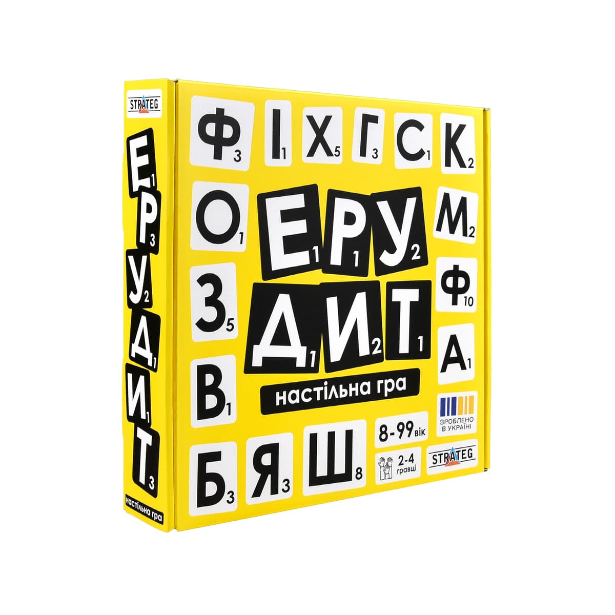 Гра "Ерудит" №30619/Strateg — купити | Канцелярський Сад