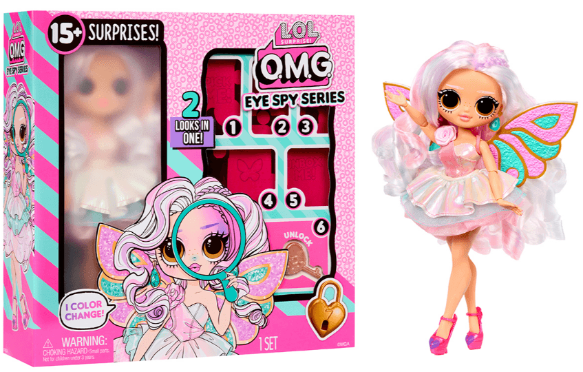 Ігровий набір з лялькою "L.O.L Surprise""O.M.G Eye Spy" Фея №542650/КіддіСвіт — купити | Канцелярський Сад