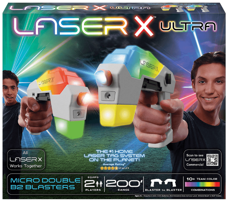 Ігровий набір для лазерних боїв-Laser X Ultra Micro для двох гравців №87551/КіддіСвіт — купити | Канцелярський Сад