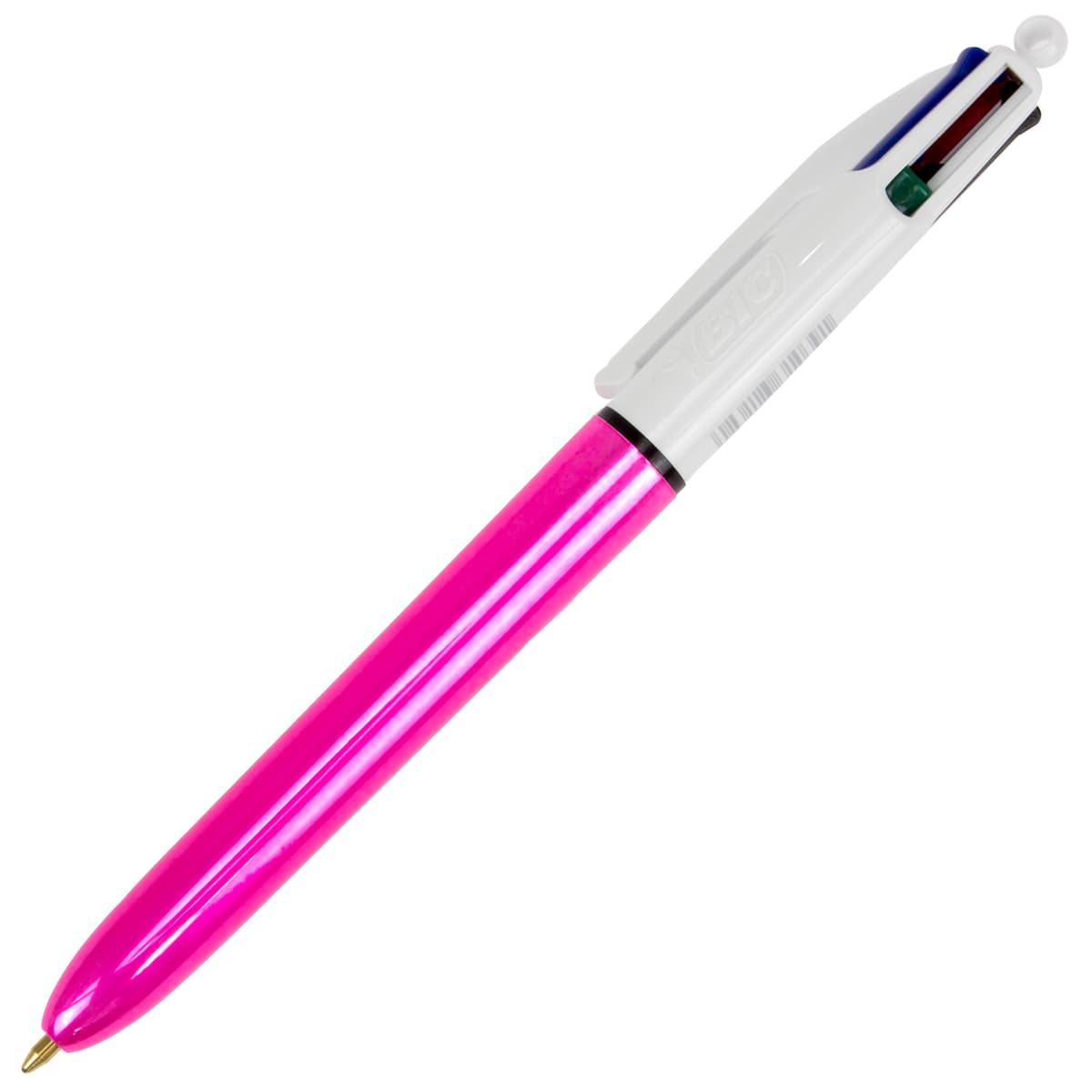 Ручка авт. кульк. "Bic" №bc951352/982875 Шайн 4в1 рожева — купити | Канцелярський Сад