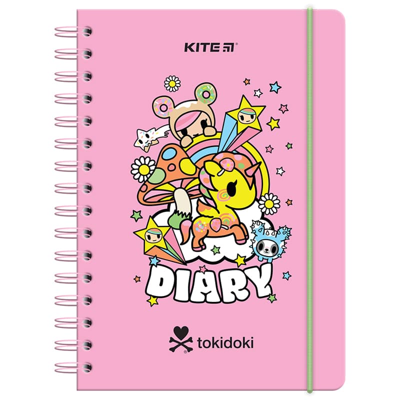 Щоденник-планер недат А5 "Kite" №TK23-438 Tokidoki тв.обкл. — купити | Канцелярський Сад