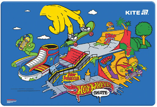 Підкладка для столу "Kite" №HW25-207-2 Hot Wheels (42,5х29cм) PP — купити | Канцелярський Сад