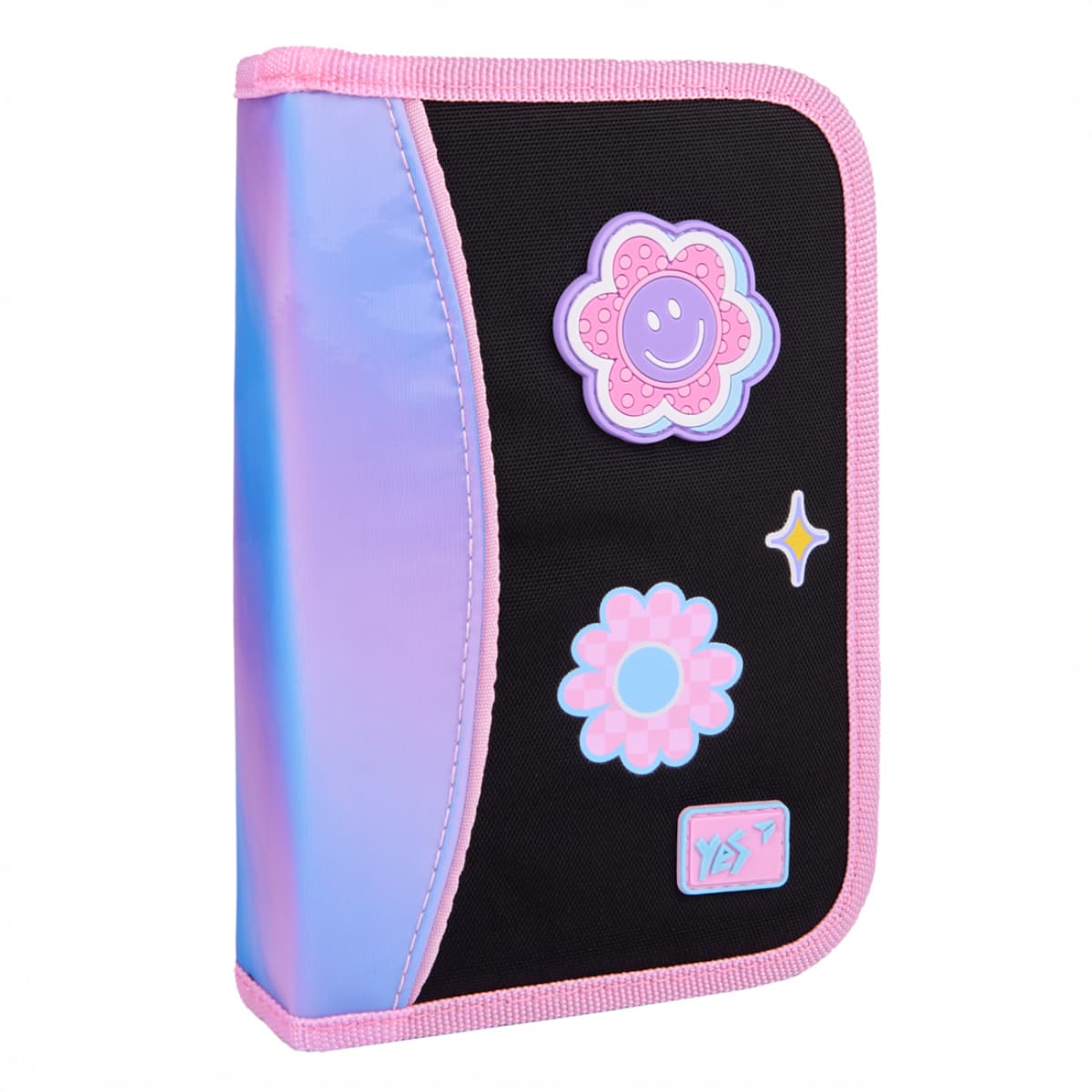 Пенал "Yes" Be Happy тв. одинар.,без клап. №HP-02/533648 — купити | Канцелярський Сад