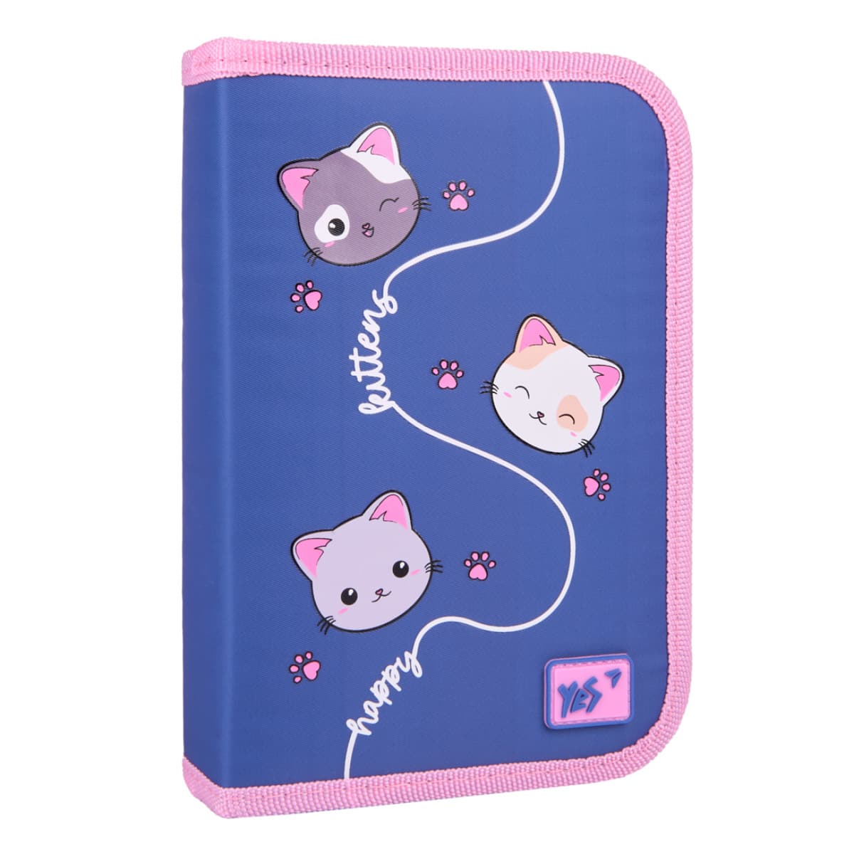 Пенал "1В" Meow-Meow тв.,одинар.,з 2клап. №HP-04/533623 — купити | Канцелярський Сад