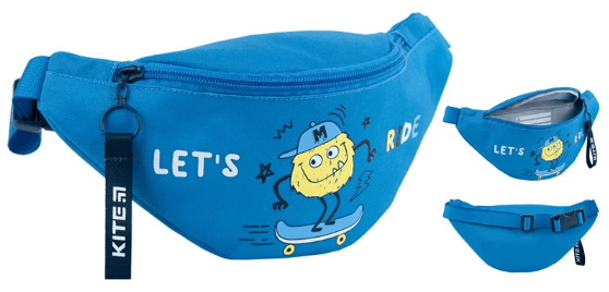 Сумка на пояс "Kite" Education Let's Ride 1від. №K24-2577-2 — купити | Канцелярський Сад
