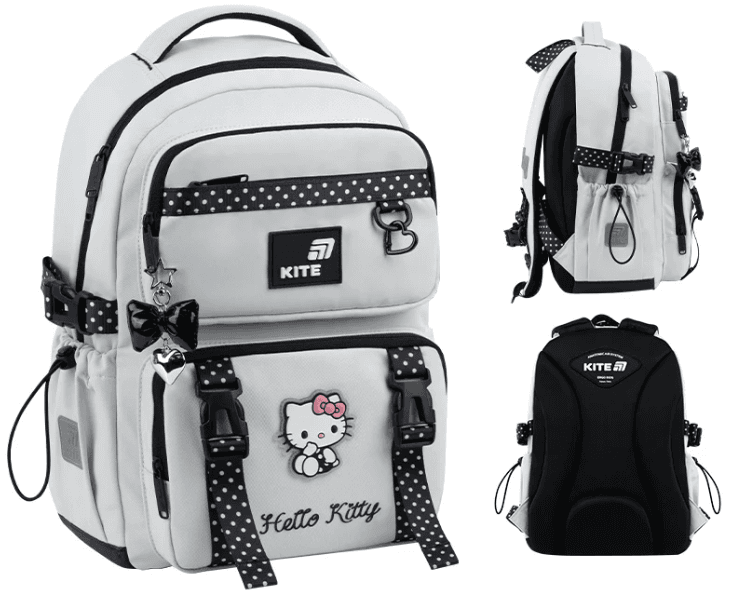 Рюкзак "Kite" Education 1022 Hello Kitty 1від.,5карм. №HK26-1022M — купити | Канцелярський Сад