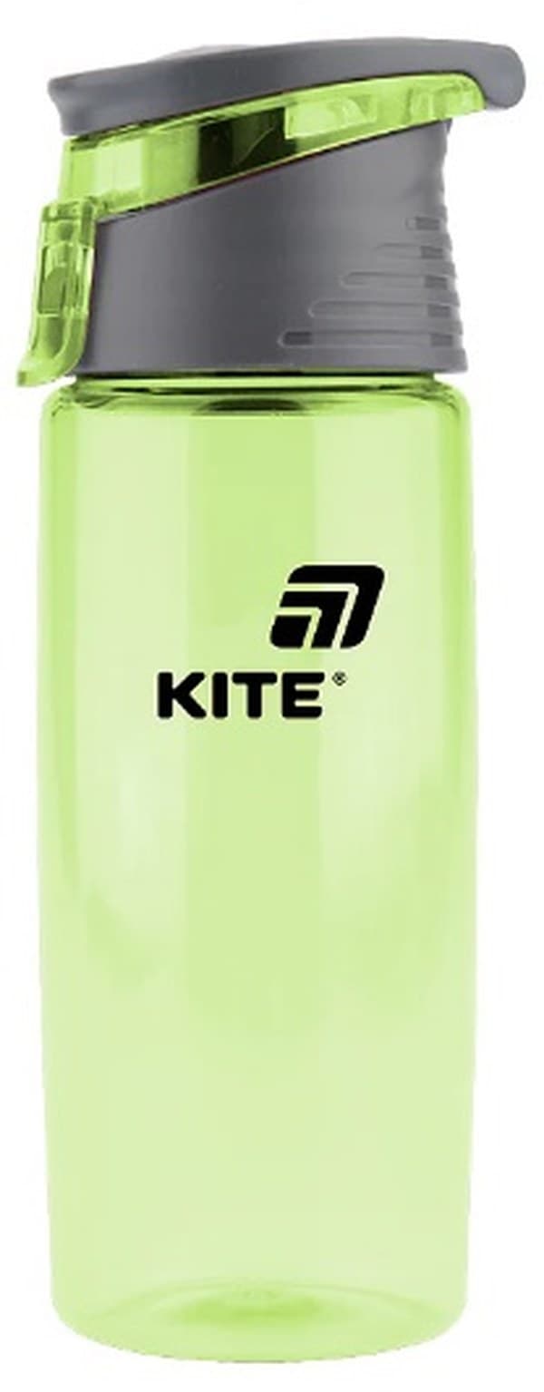 Пляшка для води пласт. "Kite" 550мл зелена №K25-401-3 — купити | Канцелярський Сад