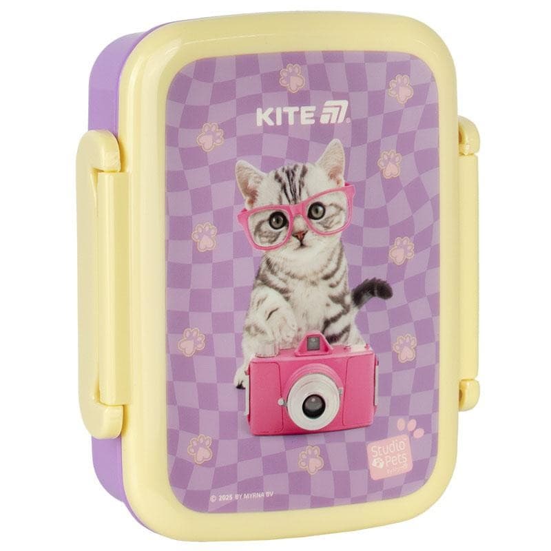 Ланч бокс пласт. "Kite" 420мл Studio Pets №SP25-160 — купити | Канцелярський Сад