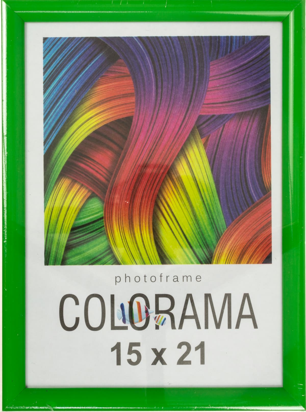 Фоторамка "LA-NEW Colorama" 15х21 45 green — купити | Канцелярський Сад