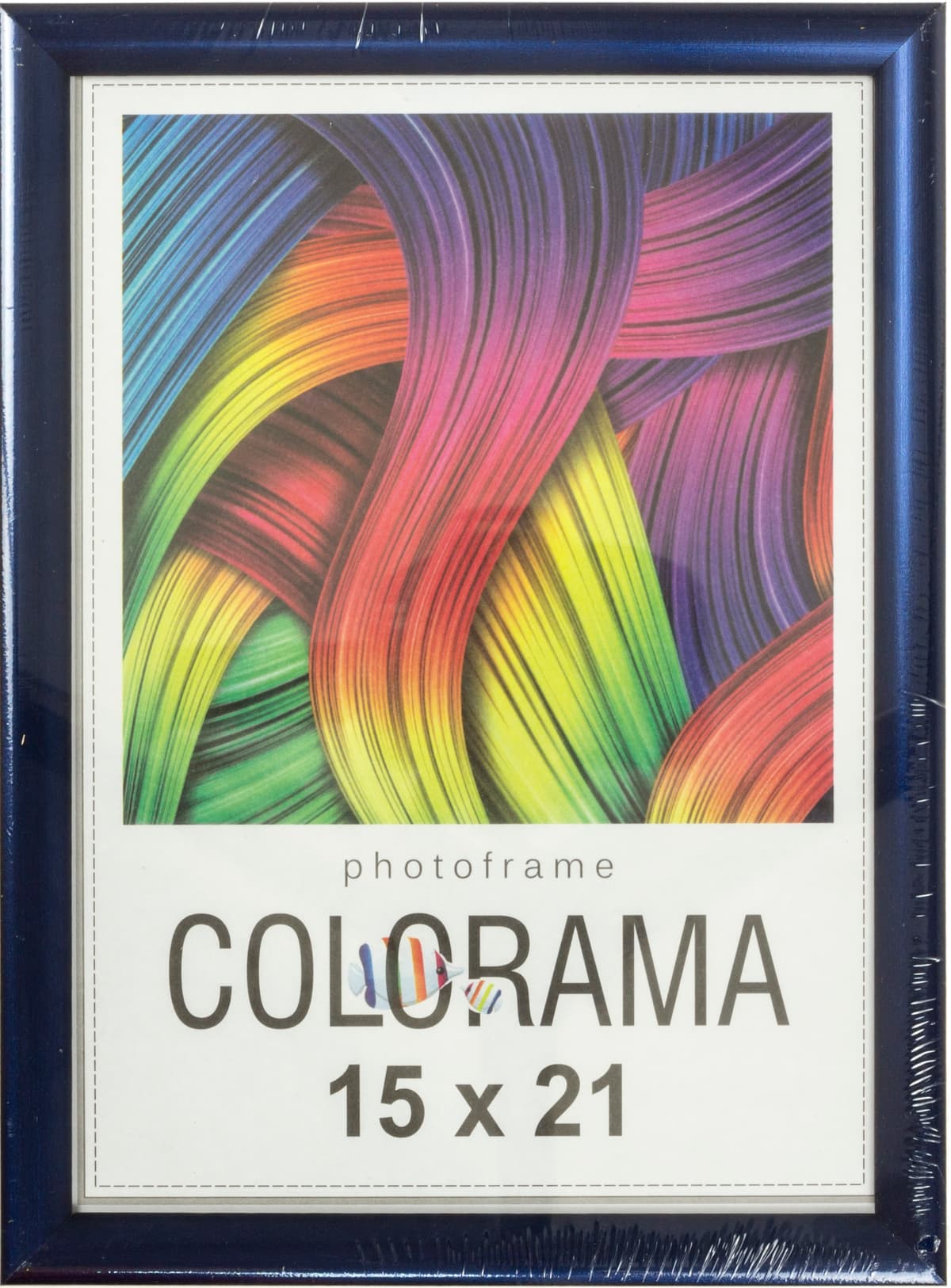 Фоторамка "LA-NEW Colorama" 15х21 blue metallic — купити | Канцелярський Сад