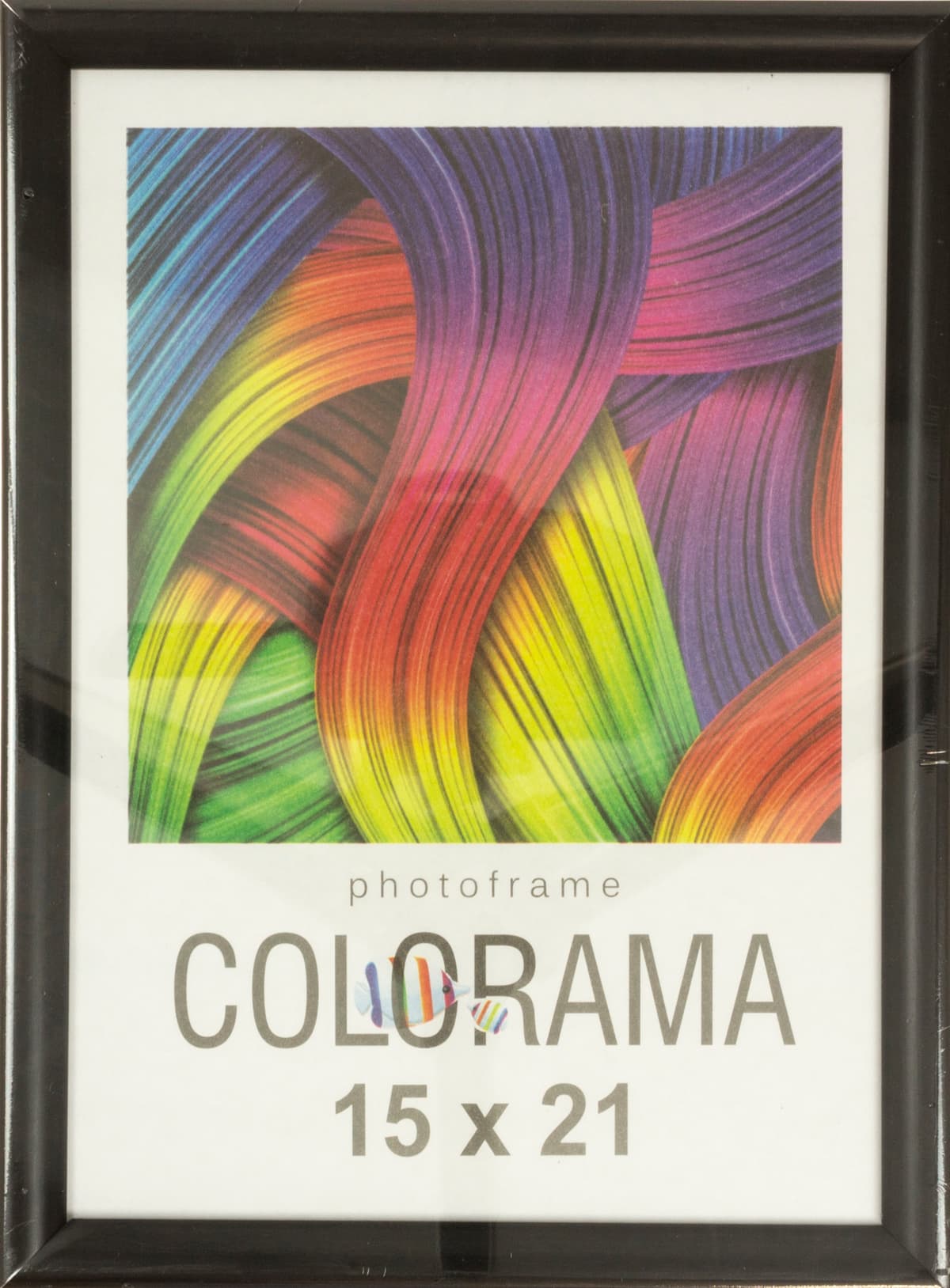 Фоторамка "Colorama" 15х21 black №1.5 — купити | Канцелярський Сад