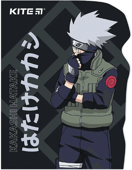 Блокнот А6 60арк. вирубка Naruto №NR24-223/Kite — купити | Канцелярський Сад