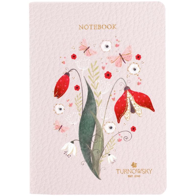 Блокнот А6 60арк. кліт. карт. Turnowsky.Secret Garden 2 №8711-2-A-TR/Axent — купити | Канцелярський Сад