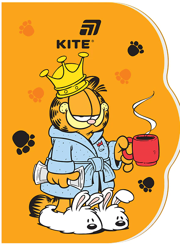 Блокнот А6 60арк. вирубка Garfield №GF26-223/Kite — купити | Канцелярський Сад