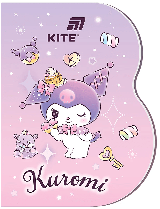 Блокнот А6 60арк. вирубка Kuromi №HK26-223-2/Kite — купити | Канцелярський Сад