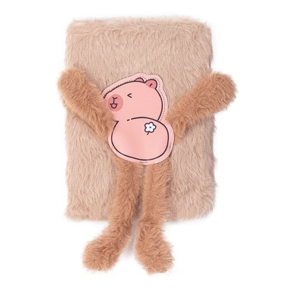 Блокнот А6 80арк. кліт. м'яка обкл. асорті "Kids line. Capybara" №ZB.700014/Zibi — купити | Канцелярський Сад