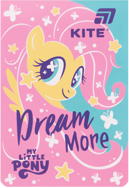 Блокнот А7 48арк. кліт. м'яка обкл. "My Little Pony" №LP26-224/Kite — купити | Канцелярський Сад