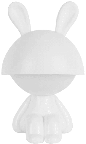 Світильник-нічник LED на акум. Cute Bunny білий №K25-316-1-1 — фото товару | Канцелярський Сад