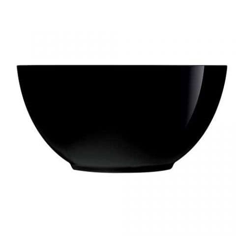 Салатник скло "Luminarc.Diwali Black" 18см №P0864/4562 — купити | Канцелярський Сад