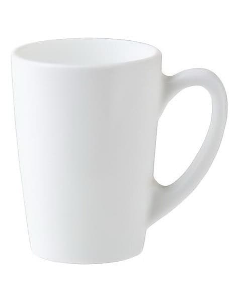 Чашка склокерам. 320мл "Luminarc.New Morning Blanc" №70514/H6382/P8858 — купити | Канцелярський Сад