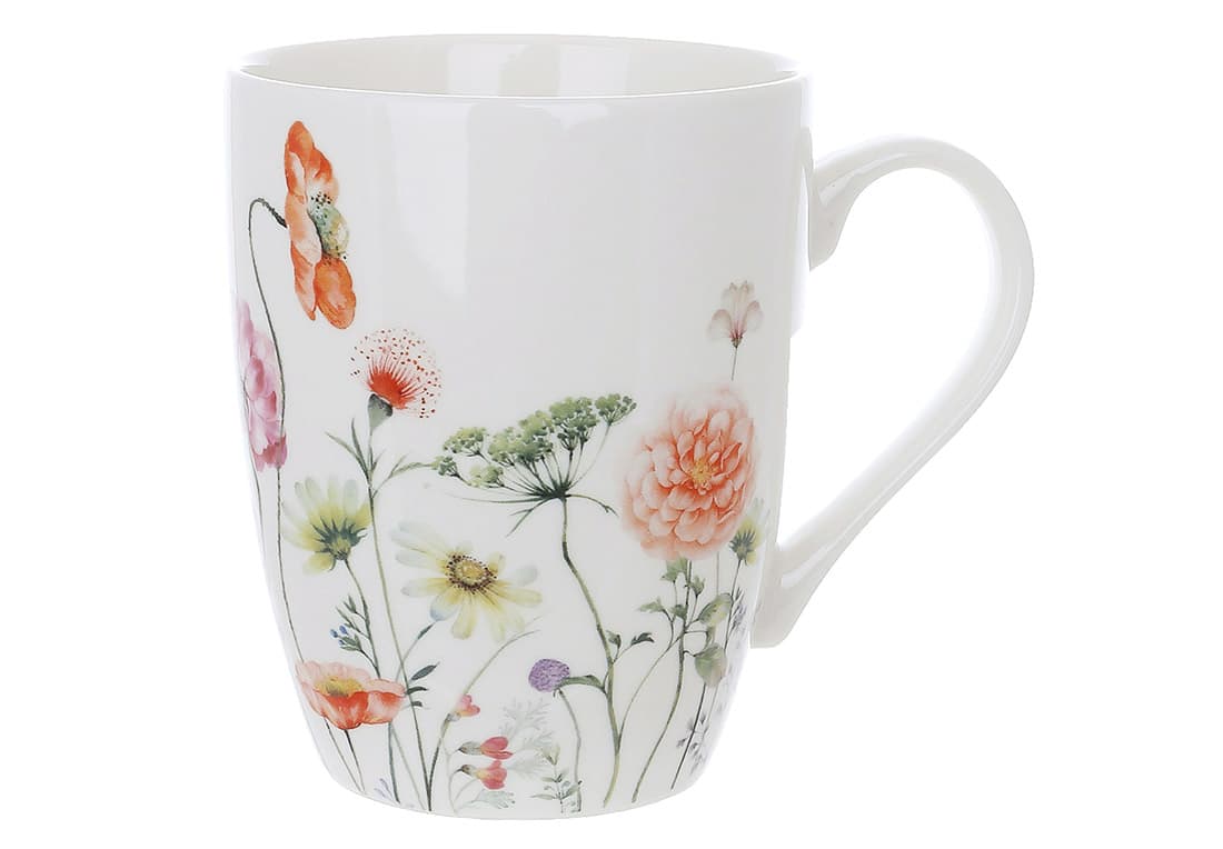 Чашка керам. 350мл "Flower Garden" №K059 — купити | Канцелярський Сад