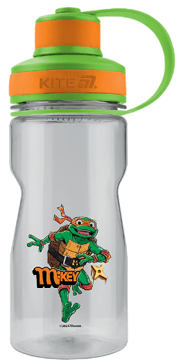 Пляшка для води пласт. "Kite" 500мл Ninja Turtles №NT25-397 — купити | Канцелярський Сад