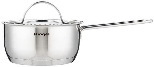 Ківш нерж. "Ringel Besser" 14cм 0,8л з кришкою №RG-4021-14 — купити | Канцелярський Сад