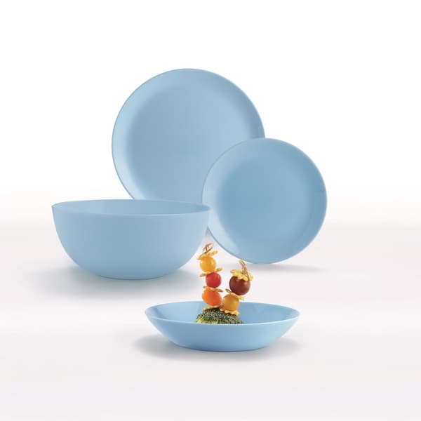 Сервіз столовий скло 19предм. "Luminarc.Diwali Light Blue" №37042/P2961 — купити | Канцелярський Сад