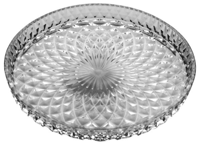 Блюдо скло "Ecomo Circle-D" 15,5см круг. №CIR-6022-DIM-F-K — купити | Канцелярський Сад