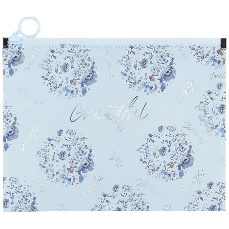 Папка "Axent" №1498-45-A Flower Symphony-2 А5+ zip-lock,на блиск. — купити | Канцелярський Сад