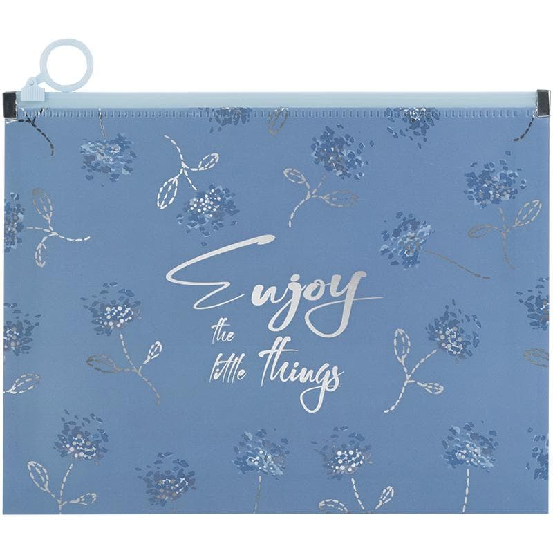Папка "Axent" №1498-46-A Flower Symphony-3 А5+ zip-lock,на блиск. — купити | Канцелярський Сад